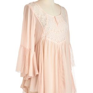 Anthropologie RYU Boho Top Size Large